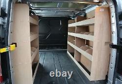 Ford Transit Custom SWB L1 TRIPLE Van Racking Tool Storage Organiser Shelving