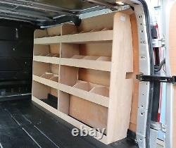 Ford Transit Custom SWB L1 TRIPLE Van Racking Tool Storage Organiser Shelving