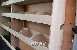 Ford Transit Custom SWB L1 TRIPLE Van Racking Tool Storage Organiser Shelving