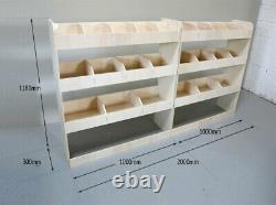 Ford Transit Custom SWB L1 TRIPLE Van Racking Tool Storage Organiser Shelving