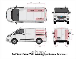 Ford Transit Custom SWB L1 TRIPLE Van Racking Tool Storage Organiser Shelving