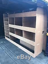 Ford Transit Custom SWB Plywood Van Shelving Racking System Case Storage Unit