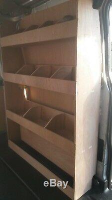 Ford Transit Custom SWB Van Racking Plywood Tool Storage Rack Ply Shelving Unit