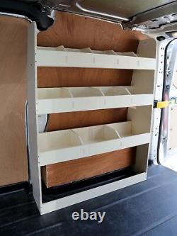 Ford Transit Custom SWB Van Racking Shelving Tool Storage Van Organiser OS Rear