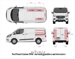 Ford Transit Custom SWB Van Racking Shelving Tool Storage Van Organiser OS Rear