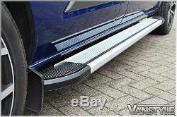Ford Transit Custom Side Steps Lwb 12-18 Side Bars Running Boards Tourneo Step