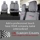 Ford Transit Custom Sport Front Seat Covers Inc. Embroidery (2013 On) 102 Gem