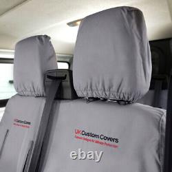 Ford Transit Custom Sport Front Seat Covers Inc. Embroidery (2013 On) 102 Gem