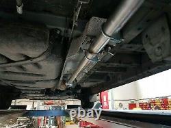 Ford Transit Custom Stainless Steel Cat Back Exhaust System No Silencer