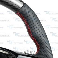 Ford Transit Custom Steering Wheel MK8 Carbon Fibre Leather Core By Car Dynamics
