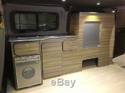 Ford Transit Custom Swb Camper Van Kitchen Unit Light Driftwood Lightweight Ply