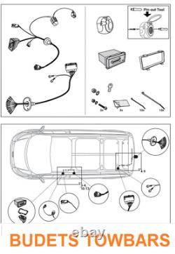 Ford Transit Custom TowBar Wiring 2.0L+Prep 20162018 13Pin DEDICATED Electrics