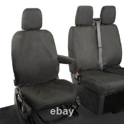Ford Transit Custom Trail (2021+) Front Seat Covers & Frost Wrap Black 316 436