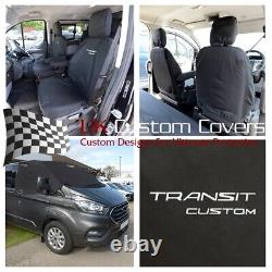 Ford Transit Custom Trend (2013+) Front Seat Covers & Screen Wrap Logo 722 480