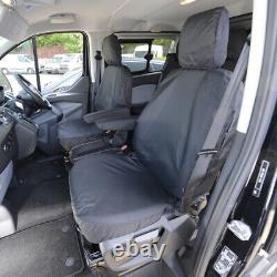 Ford Transit Custom Trend (2019+) Front And Rear Seat Covers 275 131 Black