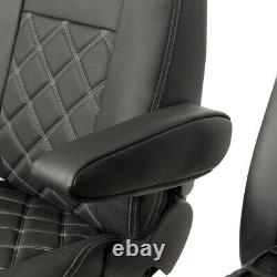 Ford Transit Custom Trend 2020+ Leatherette Front Rear Seat Covers Logo 583 757