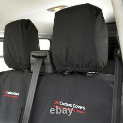 Ford Transit Custom Trend (2020+) Tailored Rear Seat Covers Embroidery 131 Bem