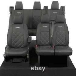Ford Transit Custom Trend Leatherette All Seat Covers & Screen Wrap 722 843 757