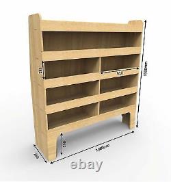 Ford Transit Custom VAN TOOL RACKING STORAGE- Shelving Package WRK47-53-57