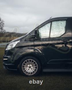 Ford Transit Custom internal Thermal Window Blinds Blackout SWB Stealth 8pc