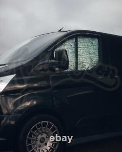 Ford Transit Custom internal Thermal Window Blinds Blackout SWB Stealth 8pc