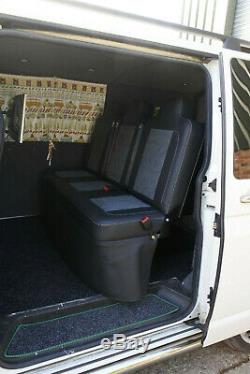Ford Transit Custom reverse opening rock and roll bed