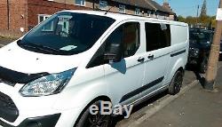 Ford Transit Custom van conversions Pair of windows fitted. South Yorkshire