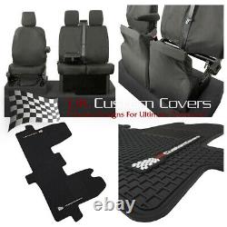 Ford Transit Tourneo Custom (2018 +) Front Seat Covers Rubber Floor Mats 522 102