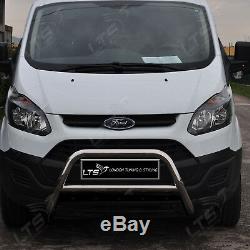 Ford Transit Tourneo Custom Chrome Nudge A-bar Bull Bar 2012 Onwards W K