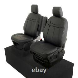 Ford Transit Tourneo Front Seat Covers Leatherette (2013-2023) Black 1131