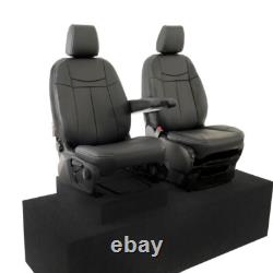 Ford Transit Tourneo Front Seat Covers Leatherette (2013-2023) Black 1131