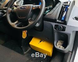 Ford Transit custom Mk8 anti theft security pedal lock all models 2014 onwards