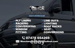 Ford transit custom Privacy Window Fitting Service Supplied 2xOpener/sliding