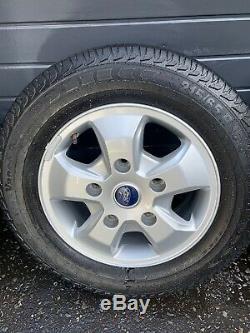 Ford transit custom alloy wheels and tyres 16 inch 4 Good Continental Tyres