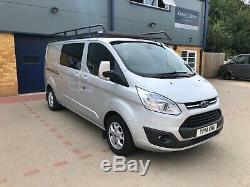 Ford transit custom crew cab High spec DVD