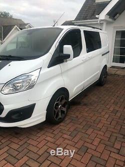 Ford transit custom limited, NO VAT, 180 bhp, day van/camper van. 6 seats/bed