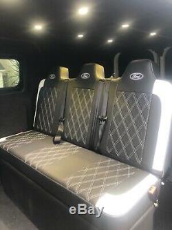 Ford transit custom limited, NO VAT, 180 bhp, day van/camper van. 6 seats/bed