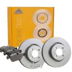 Front Brake Discs & Pad Set for Ford Transit TDCi 2.0 (5/16-5/19) Genuine NAP