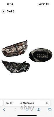 Front Headlight For Ford Transit Custom Headlamp O/S PROJECTOR 202Onwards