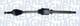 Front Right MAGNETI MARELLI 302004190186 Drive Shaft for FORD