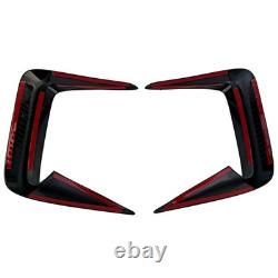 Front Splitter Flaps Front Spoiler Gloss For Ford Tourneo Transit Custom 2023