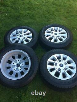 Genuine 16 Ford Transit Custom Limited Sport Alloy Wheels Commercial Tyres