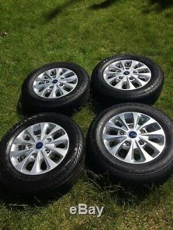 Genuine 16 Ford Transit Custom Mk8 Mk7 Mk6 Alloy Wheels 215 65 16 Tyres Rims