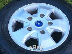 Genuine 16 Ford Transit Custom Mk9 Mk8 Mk7 Limited Alloy Wheels Tyres Rims