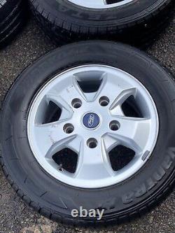 Genuine 4 X Ford Transit custom limited MK8 MK7 Alloy Wheels Commercial Tyres