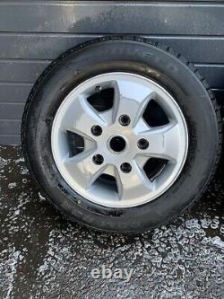 Genuine Ford Transit Custom Limited 16 Alloy Wheels with Tyres