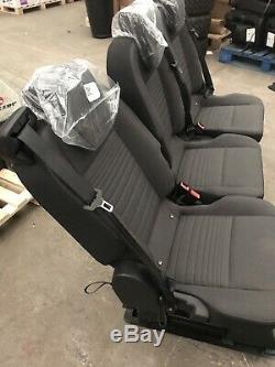 Genuine Ford Transit Custom Quick Release Triple Second Row Seats T5 Transporter