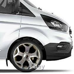 GunMetal Alloy Wheels ONLY Ford Transit Custom Sport St Van Rated 1250Kg