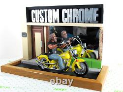 Harley Davidson Custom Motorcycle Display Piece Art Rare Dealer Owned Estate