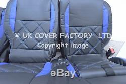 IN STOCK! Ford Transit Custom 2012-2019 Van Seat Cover BLUE BENTLEY A24